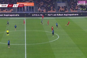 国米3-0领先！图拉姆接队友断球远射破门